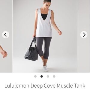 Lululemon deep cove muscle tank